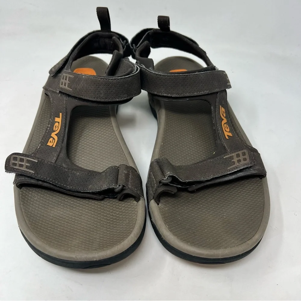 Teva Minam Men’s Size 11 Brown Hiking Trail Sport Sandals Comfort